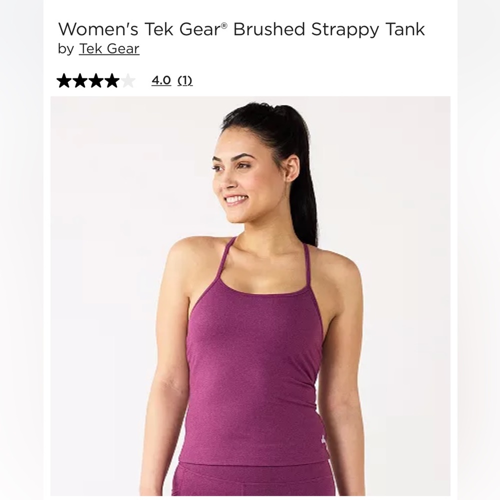 Tek Gear Strappy Tank